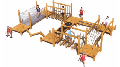 TerraQuest™ Ultra - Modular Timber Adventure Trail & Circuit System 