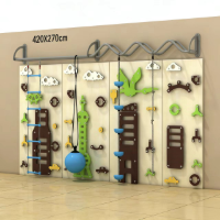 Nature & City Themed Kids Indoor Jungle Gym - Wall-Mounted Sensory Play Panels