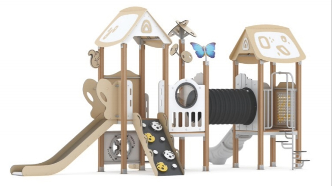 Nature Theme Outdoor Playground Set