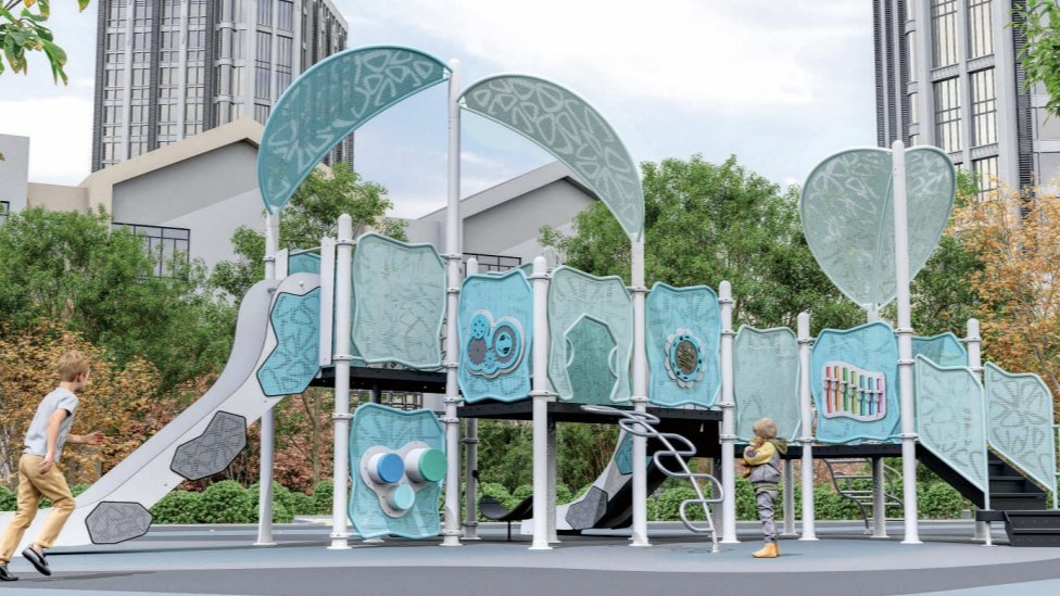 Emerald Maze — A Modern, Eco-Sensory, Modular Play System