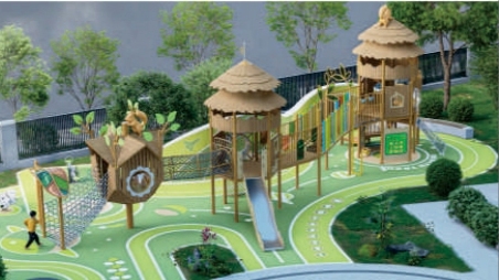 The Agile Squirrel: Jungle Explorer — Large-Scale, Full-Scenario Outdoor Play System