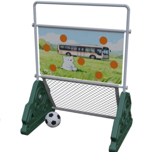 Kids Outdoor Soccer Goal Target, Sensory Training Throwing Play Equipment