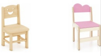 Forest Fun - Cute Wooden Children's High Chair Series