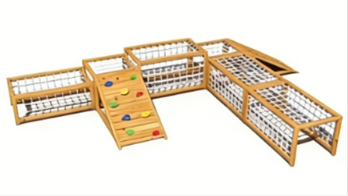 Forest Fun - Modular Children's Log Exploration Park