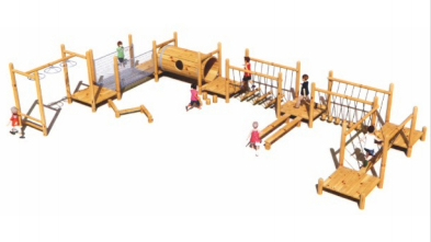 TerraQuest™ Pro - Advanced Modular Timber Adventure Trail & Obstacle Course