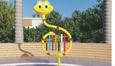 2026 New Design Animal Theme Outdoor Musical Playground Equipment Kids Sensory Percussion Instruments for Park and School