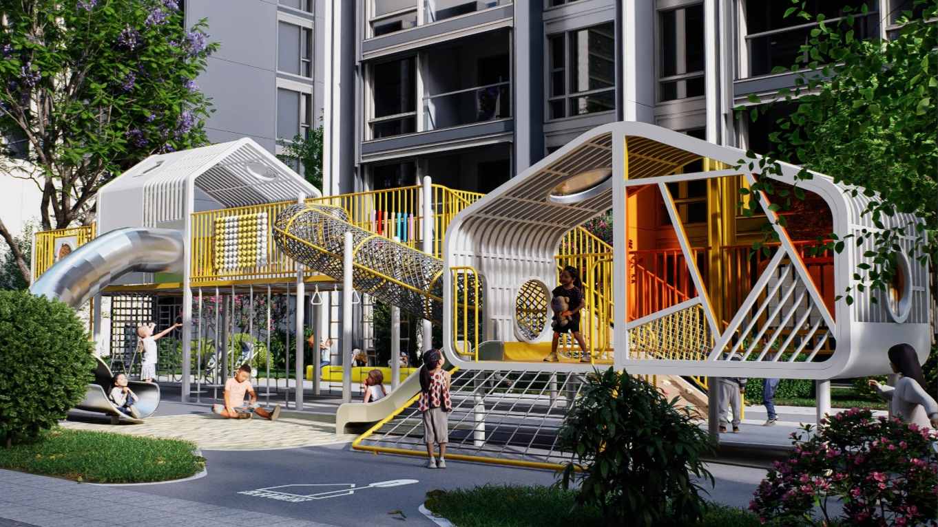 Urban Capsule Adventure Playground System