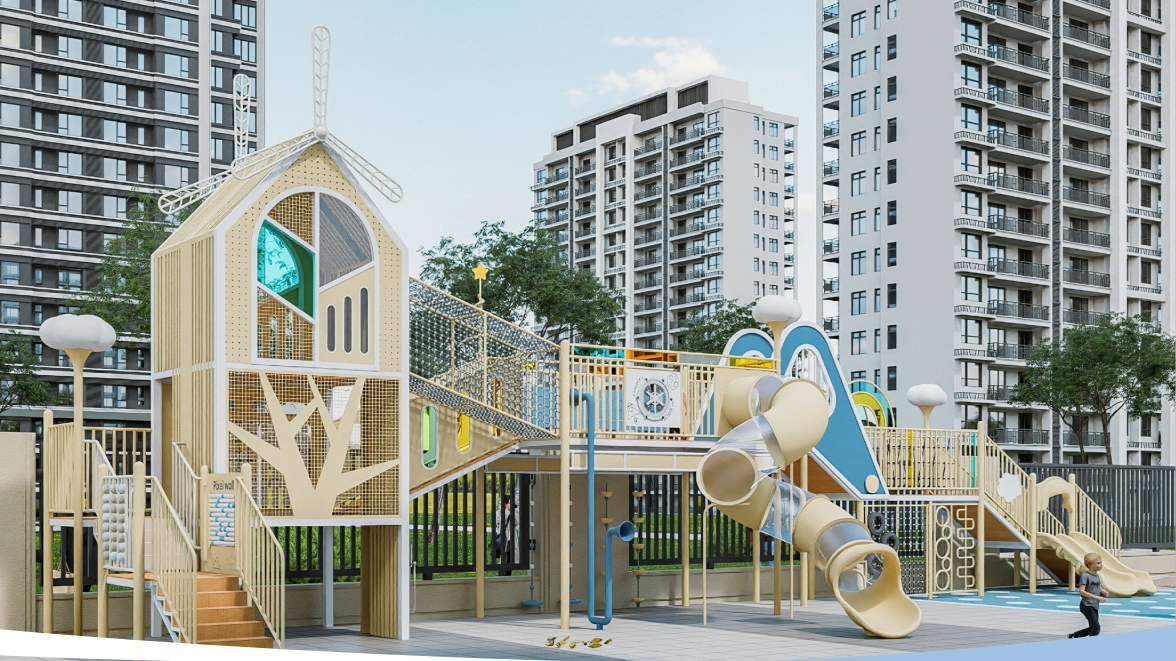 Windmill Adventure Outdoor Playground
